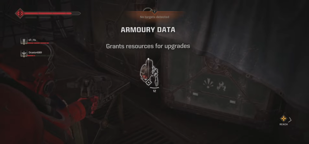 Armoury Data Locations in WH40K: Space Marine 2