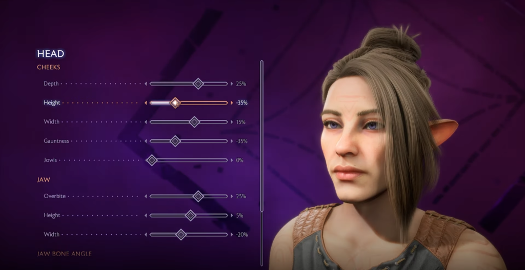 Character creation in Dragon Age: The Veilguard