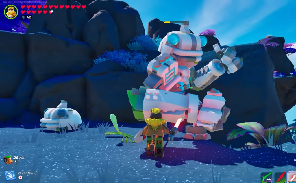 How to Find and Kill Golems in LEGO Fortnite