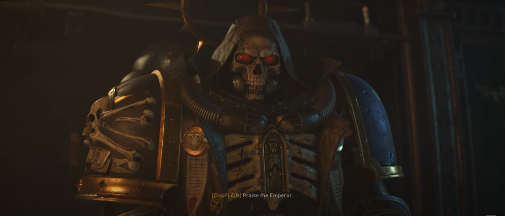 Who is the Chaplain in Space Marine 2?