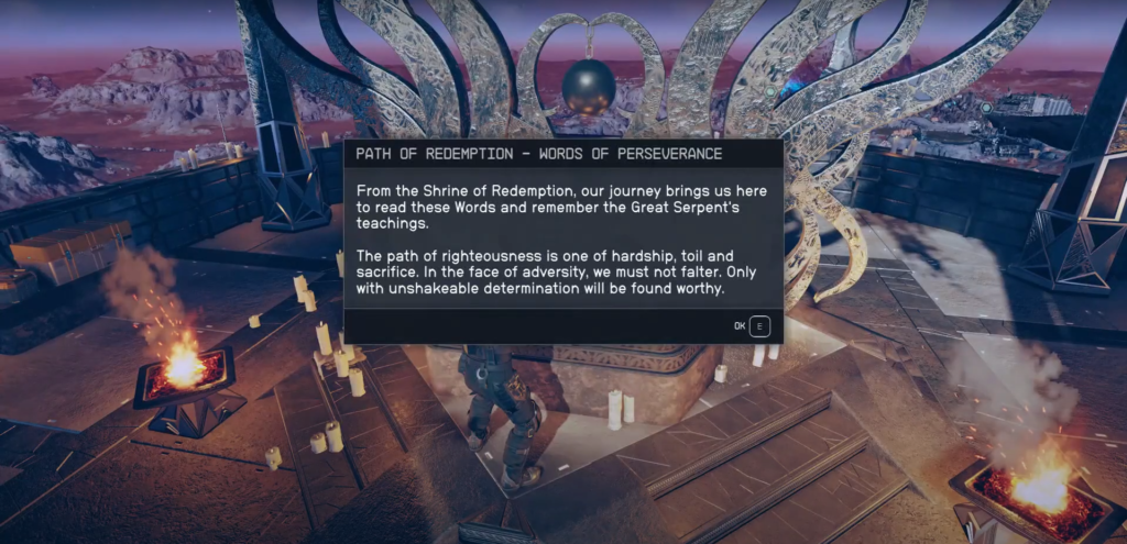 Path of Redemption Quest in Starfield