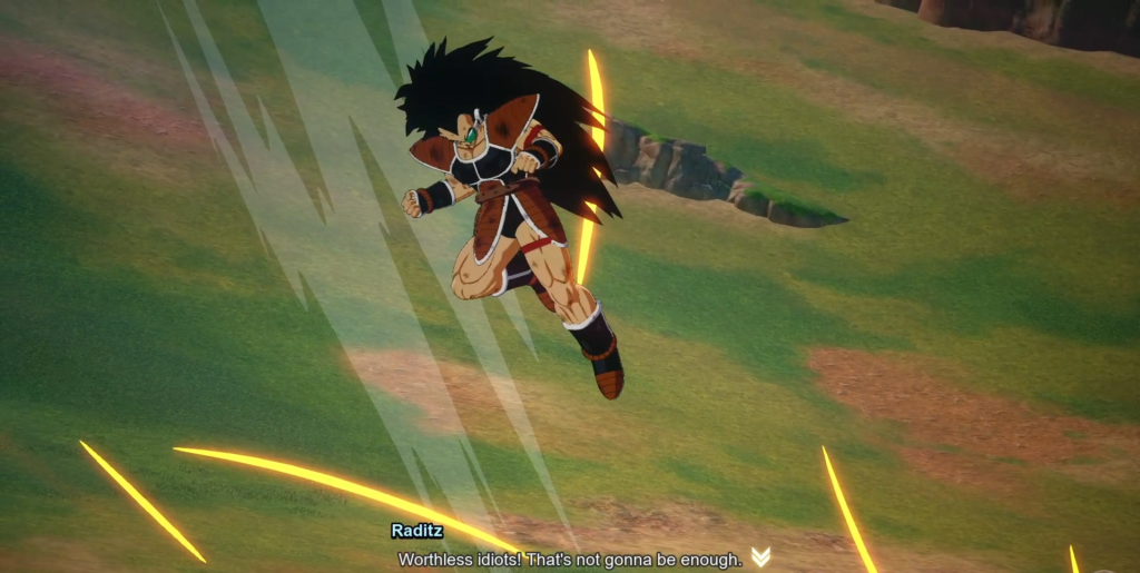 Defeat Raditz Quickly in Sparking Zero