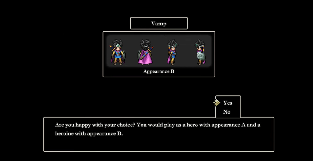 How to Get Vamp Personality in Dragon Quest III