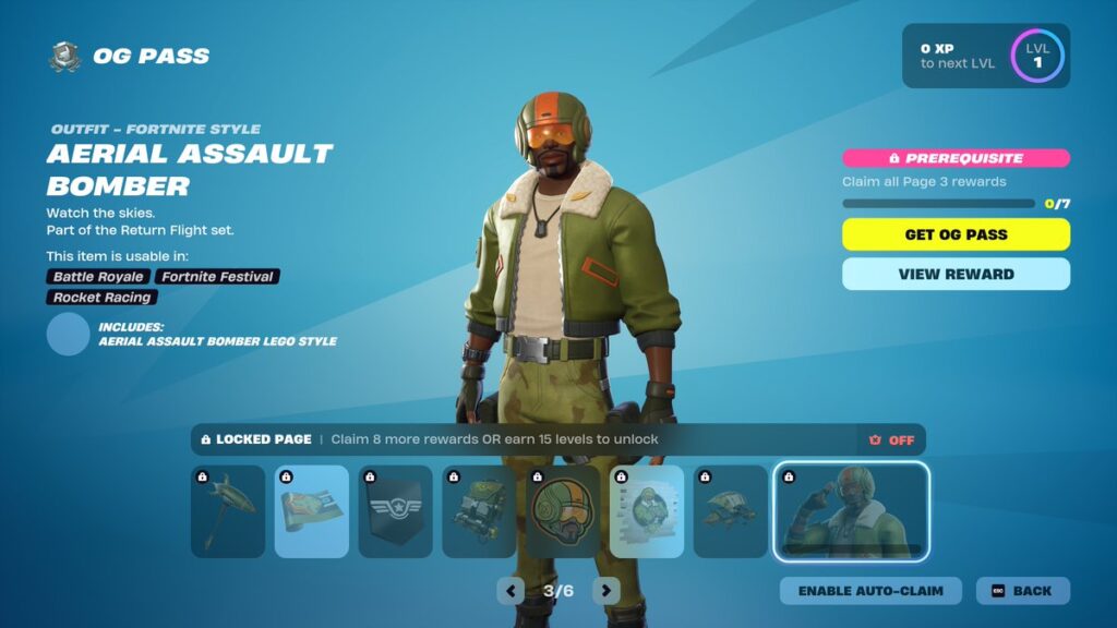 How to Get the Aerial Assault Bomber Skin in Fortnite