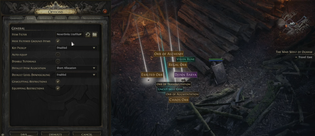 Loot Filters in Path of Exile 2