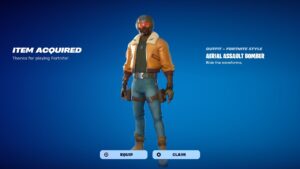 How to Get the Aerial Assault Bomber Skin in Fortnite