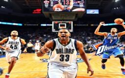 Dallas Mavericks Vs OKC Thunder Match Player Stats