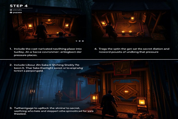 How do you solve the Forbidden Shrine Ghost of Tsushima?