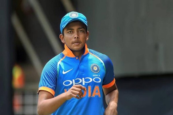 Prithvi Shaw Profile – Age, Career Info & Stats