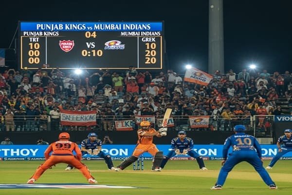 Punjab Kings vs Mumbai Indians Match Scorecard- Match No 69th at Jaipur, 26 May 2025