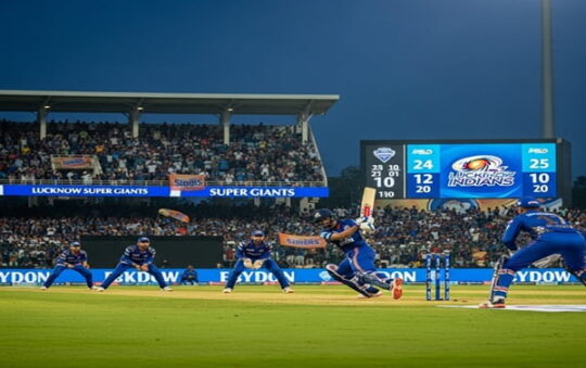 Lucknow Super Giants vs Mumbai Indians Timeline