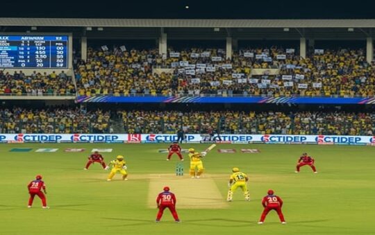 Chennai Super Kings vs Punjab Kings Timeline