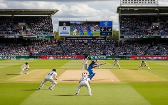 England Cricket Team VS India National Cricket Team Match Scorecard